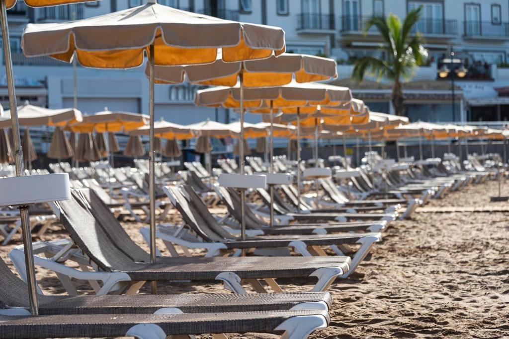 Apartamentos Las Palmeras Puerto De Mogan Kültér fotó
