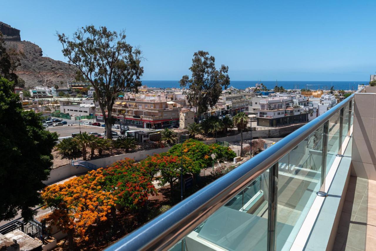 Apartamentos Las Palmeras Puerto De Mogan Kültér fotó