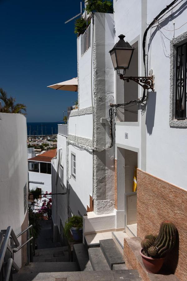 Apartamentos Las Palmeras Puerto De Mogan Kültér fotó