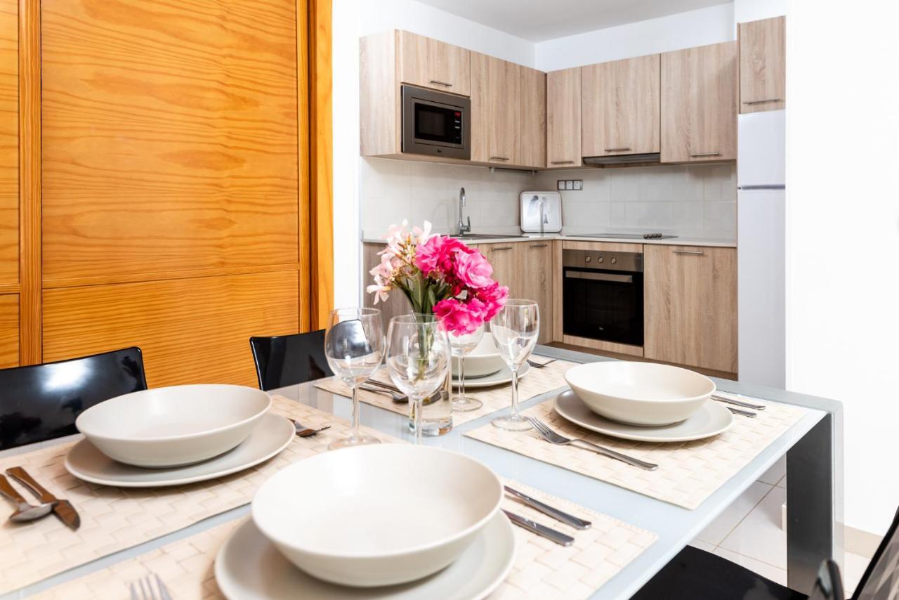 Apartamentos Las Palmeras Puerto De Mogan Kültér fotó