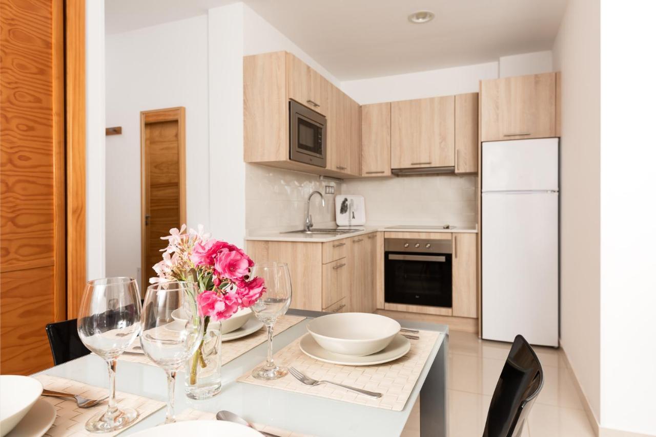 Apartamentos Las Palmeras Puerto De Mogan Kültér fotó