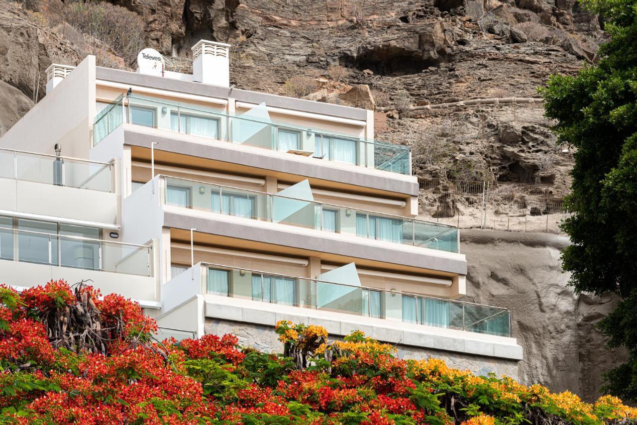Apartamentos Las Palmeras Puerto De Mogan Kültér fotó